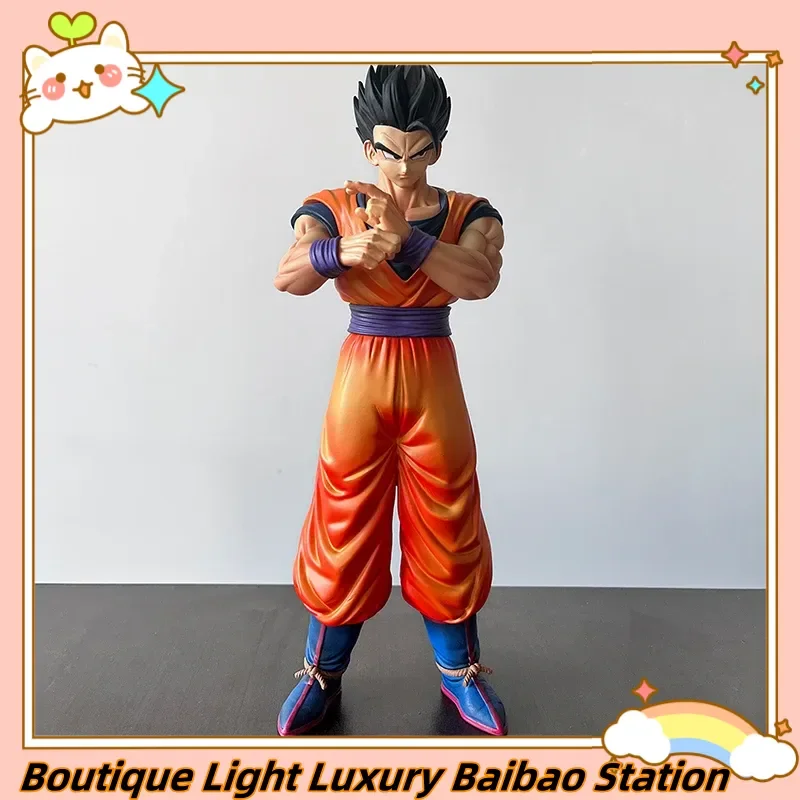 

Dragon Ball Gohan 32cm Standing Pose Pre-Battle Preparation Anime Action Figure Statue For Desktop Decoration Collectible Gift
