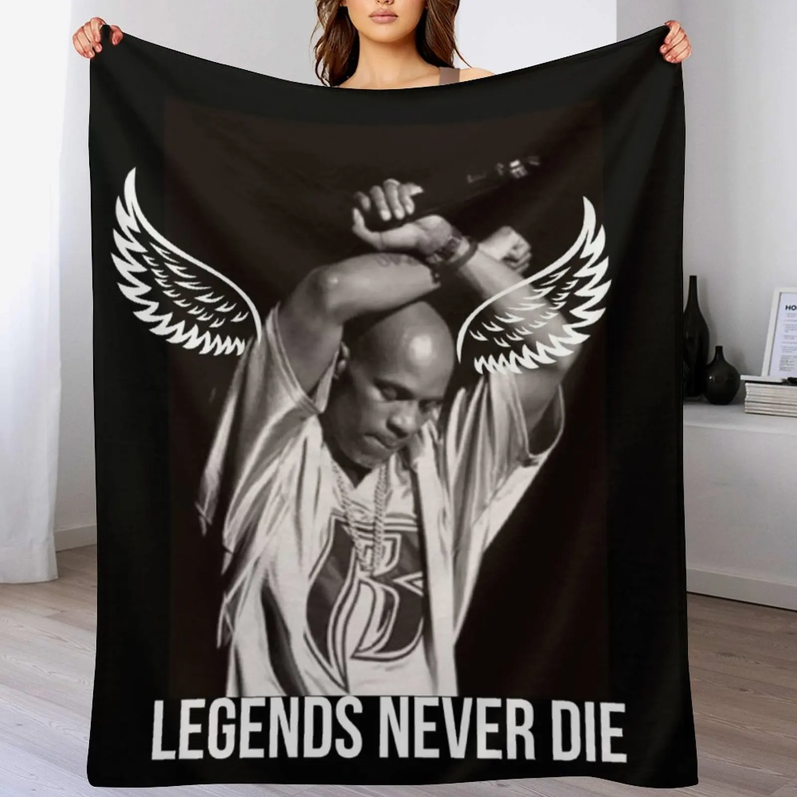 Dmx rapper music tribute Throw Blanket Baby Soft Blankets