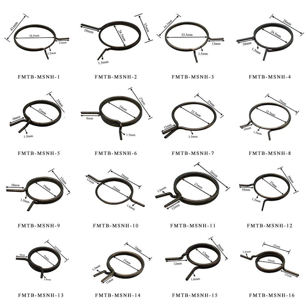 5pcs Door Lock Torsion Spring Door Handle Coil Return Torsion Spring Accessories