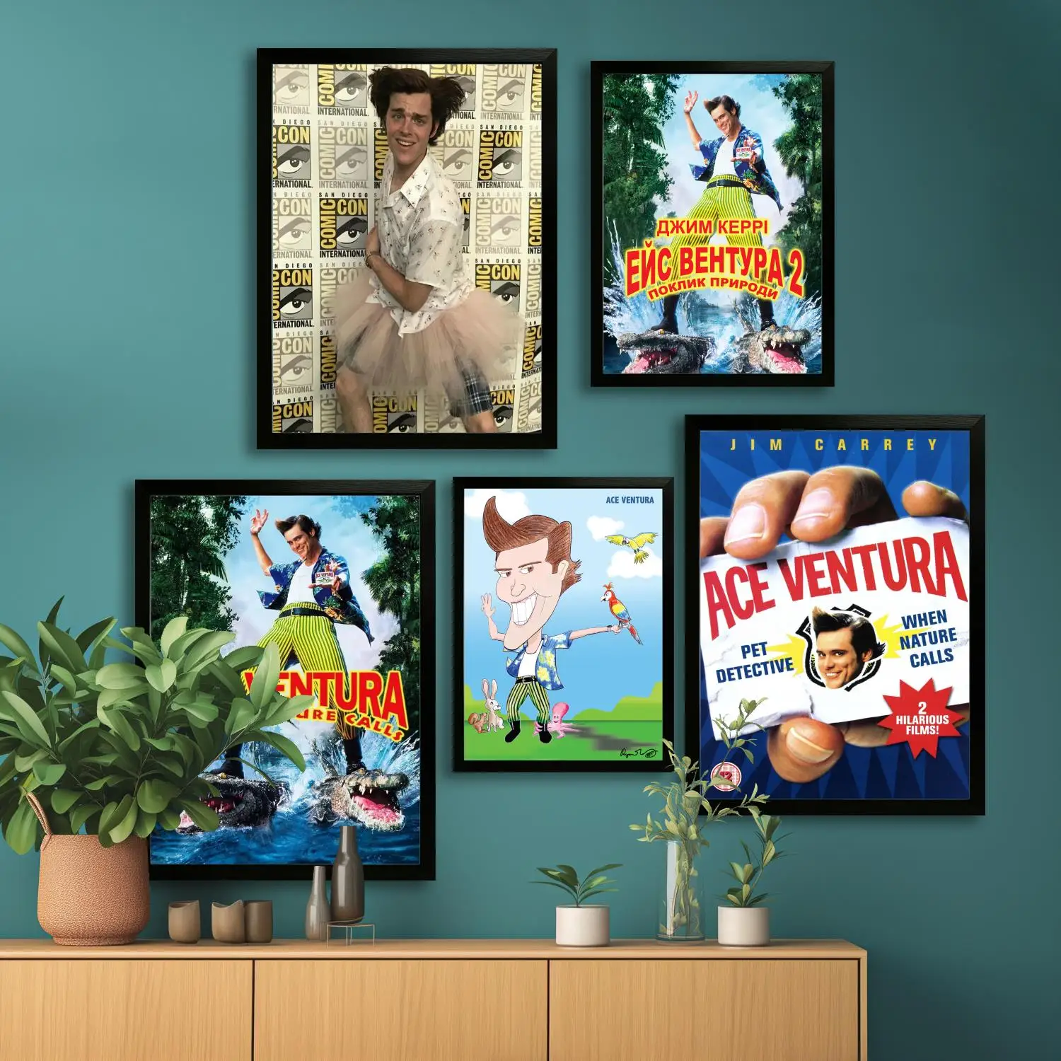 ace ventura when nature calls Movie Canvas Art Poster, Wall Art, Picture Print, Modern Family, Bedroom Decor, Posters