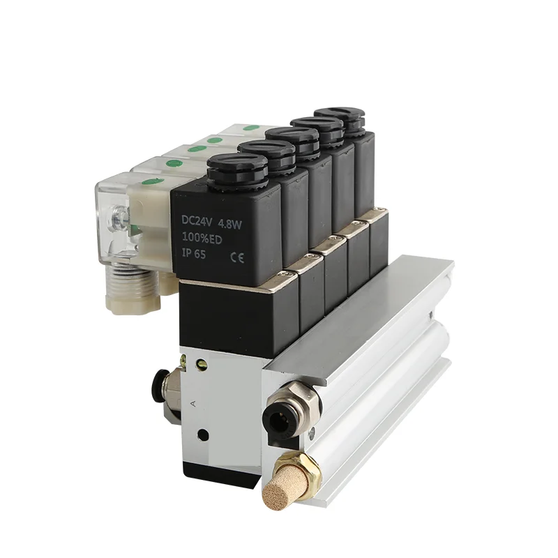 Integrated Normally Closed Solenoid Control Valve Assembly 3V310-10NC series 2-Position 3-Way Solenoid Valve AC110V AV220V DC12V