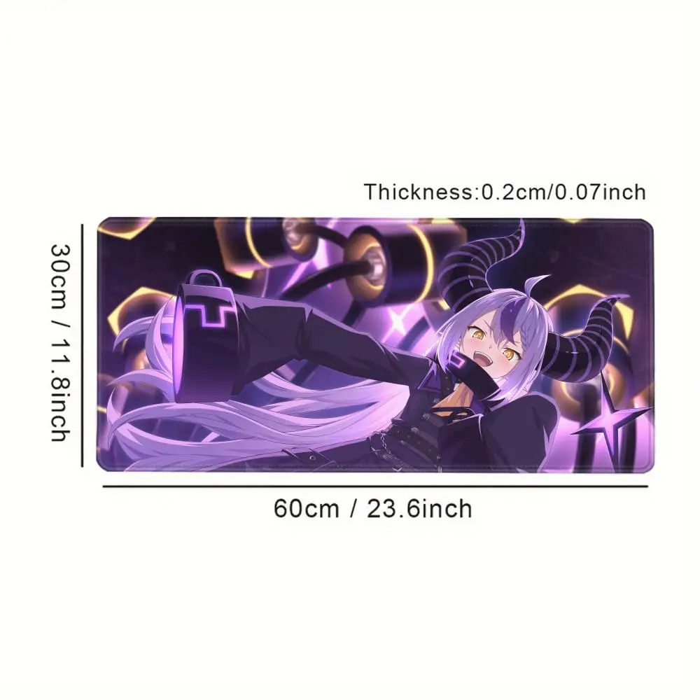 Large Keyboard Pad  Hololive La Darknesss Non-slip Rubber Mouse Pad Gaming Mousepad Laptop Mouse Carpet Game Table Mat