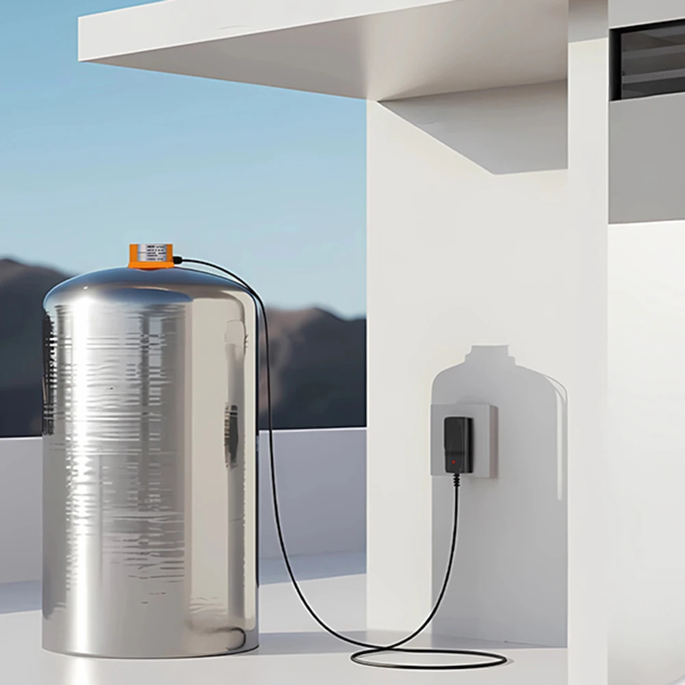 WiFi/ZigBee Ultrasone watertankmonitor voor vloeistofniveau met realtime alarmmelding Draadloze watertankniveausensor