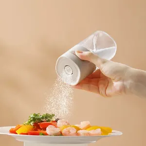 Glass Quantitative Gewürzglas, Salzkontrollflasche vom Typ Press, Küchenhausesgeschirr, Salzglas Selada, 180 ml 10 Hauptverkaufsglasfläschchen Küche - №2