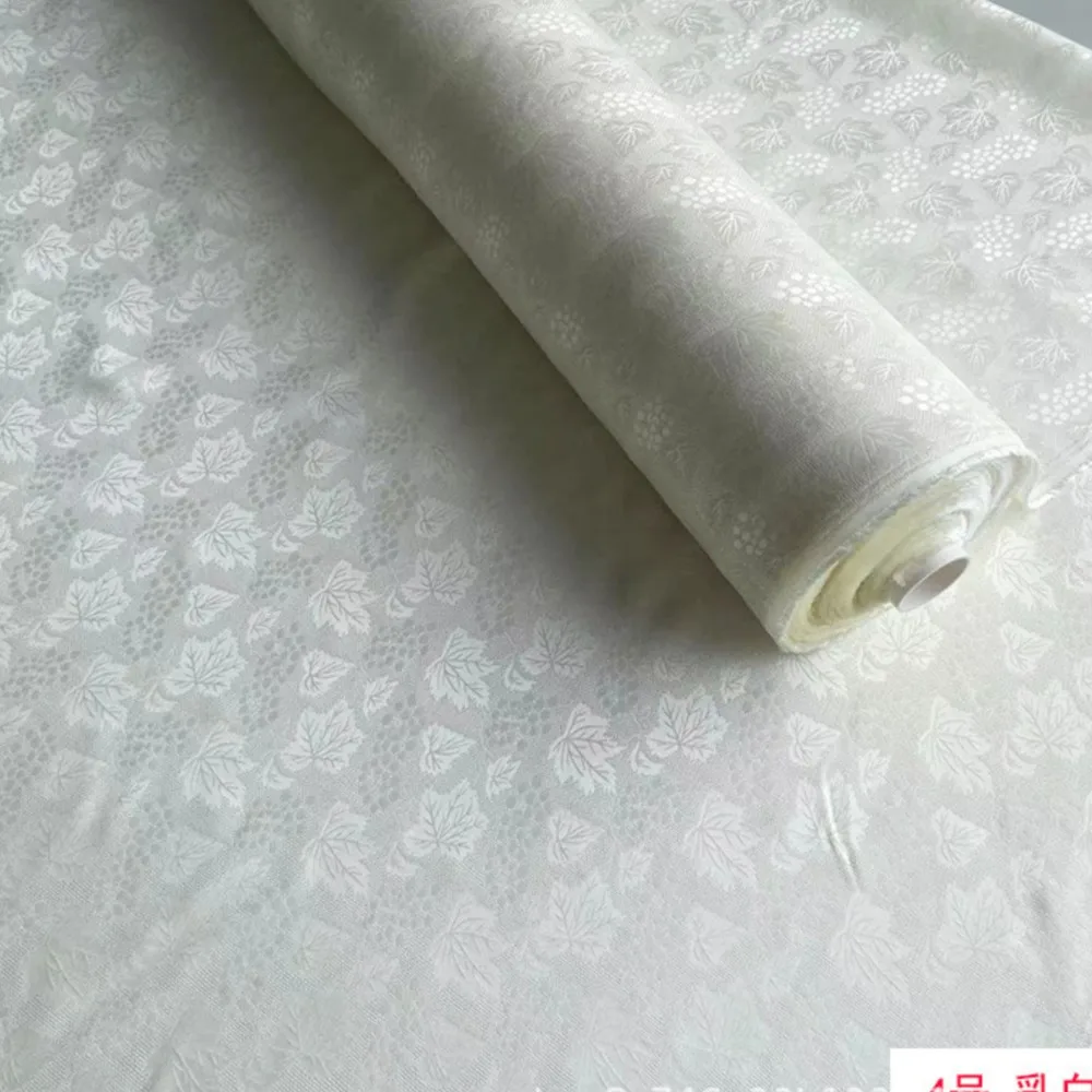 Summer Full-Hole Hollow-out Full-Hole Flower Fabric through-Hole Chinese Cheongsam DIY Hanfu Fabric