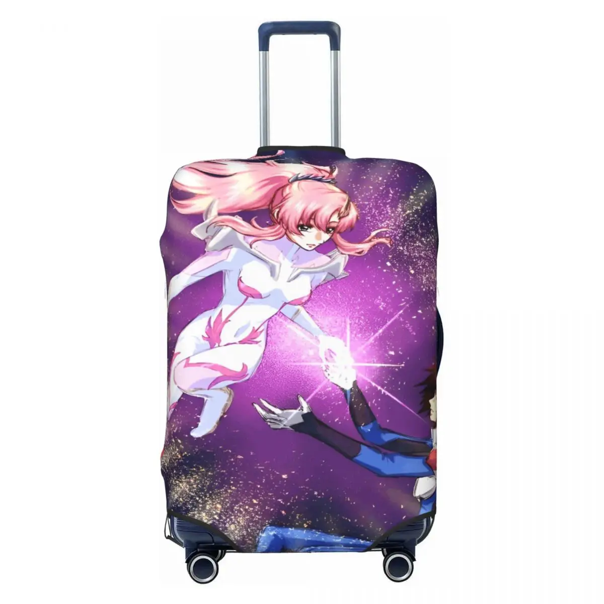 Mobile Suit Gundam 0079 Suitcase Cover Business Holiday Useful Luggage Supplies Protector