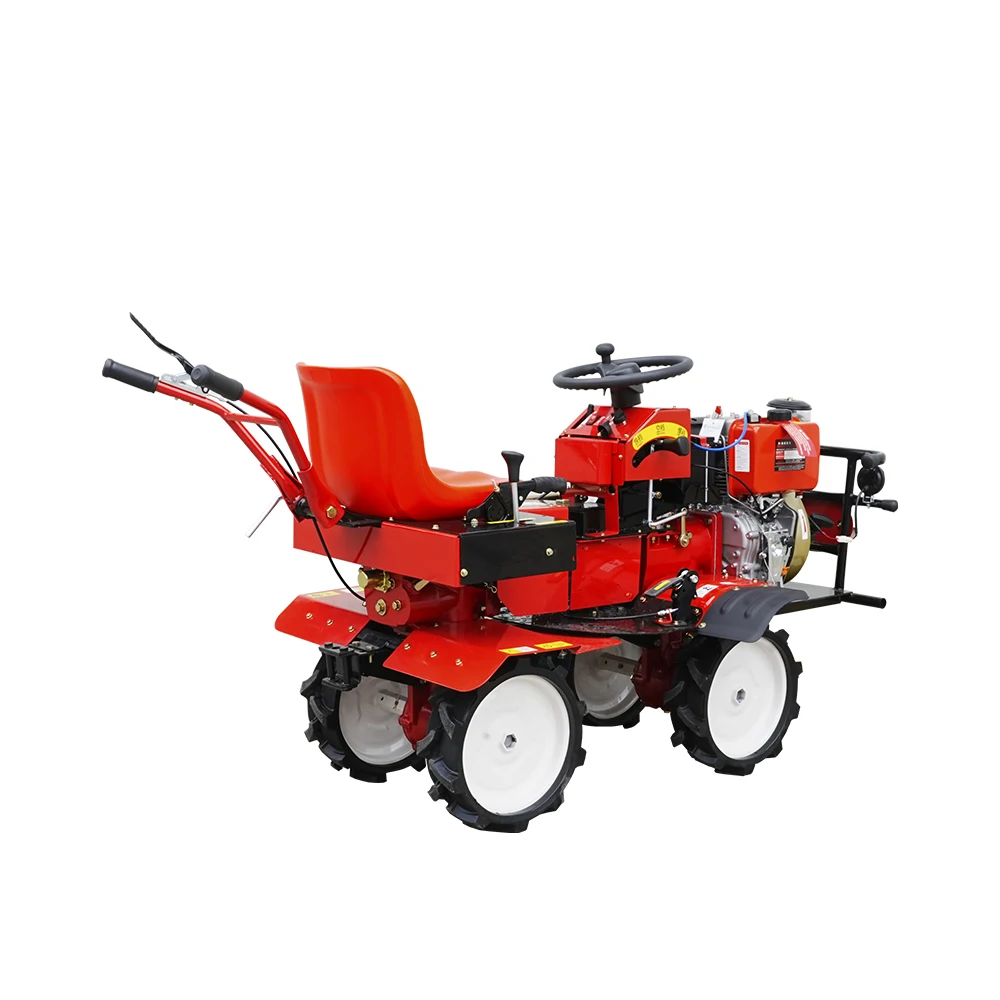 Hoge Kwaliteit Landbouw Zittende Cultivator Cultivator Agrarische Power Mini Tractor