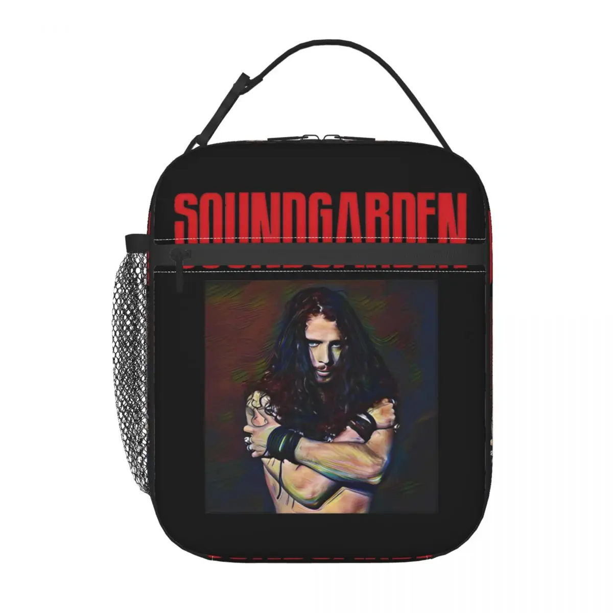 Geïsoleerde Lunchboxen Soundgarden Chris Cornell Rock Band Accessoires Food Box Nieuwe Aankomst Thermisch Koeler Bento Box Voor School