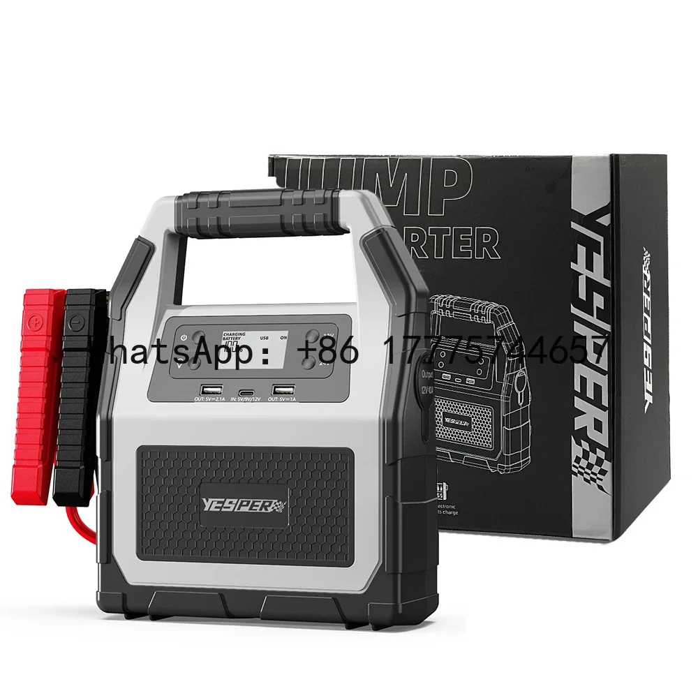 

Yesper 99C 6000A peak current emergency rescue tool 12V 24V 42000mAh best quality portable car jump starter