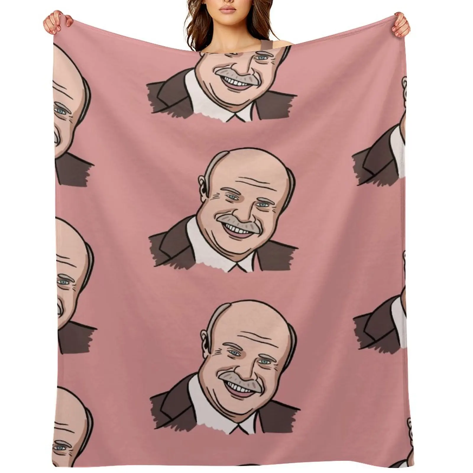 

Dr. Phil Throw Blanket sofa bed for winter Furry Luxury Designer Blankets