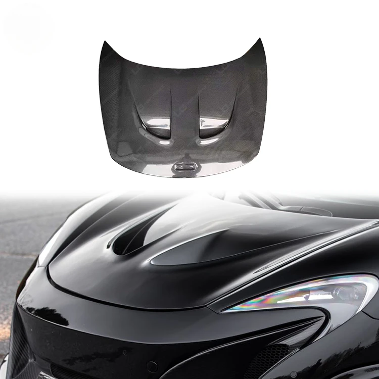 

Капот двигателя из углеродного волокна для Mclaren 650S Upgrade P1 Style, автомобильные аксессуары