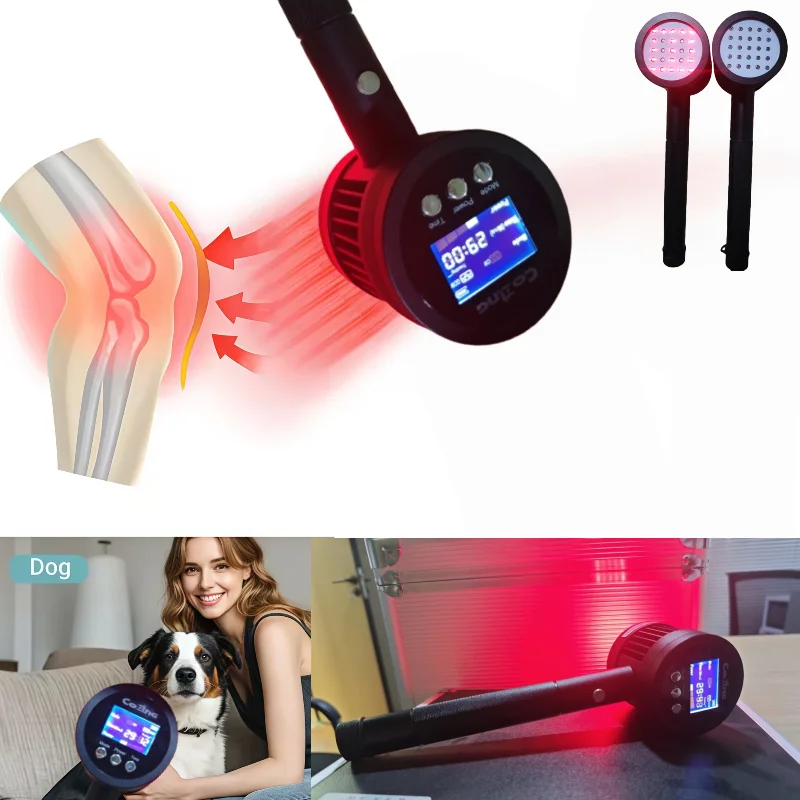 

650nmX19Diodes+808nmX6Diode Laser Physiotherapy Device, Red Light Cold Laser Therapy for Shoulder Bursitis Dysmenorrhea Pain