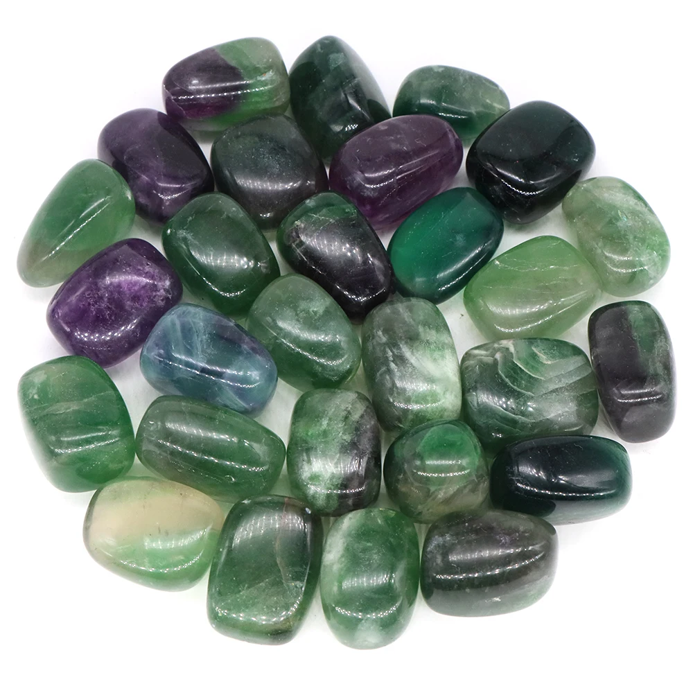 

Natural Fluorite Tumbled Stone Bulk Healing Energy Crystal Mineral Specime Reiki Gemstone Aquarium Tank Home Decor Lots Wholesal