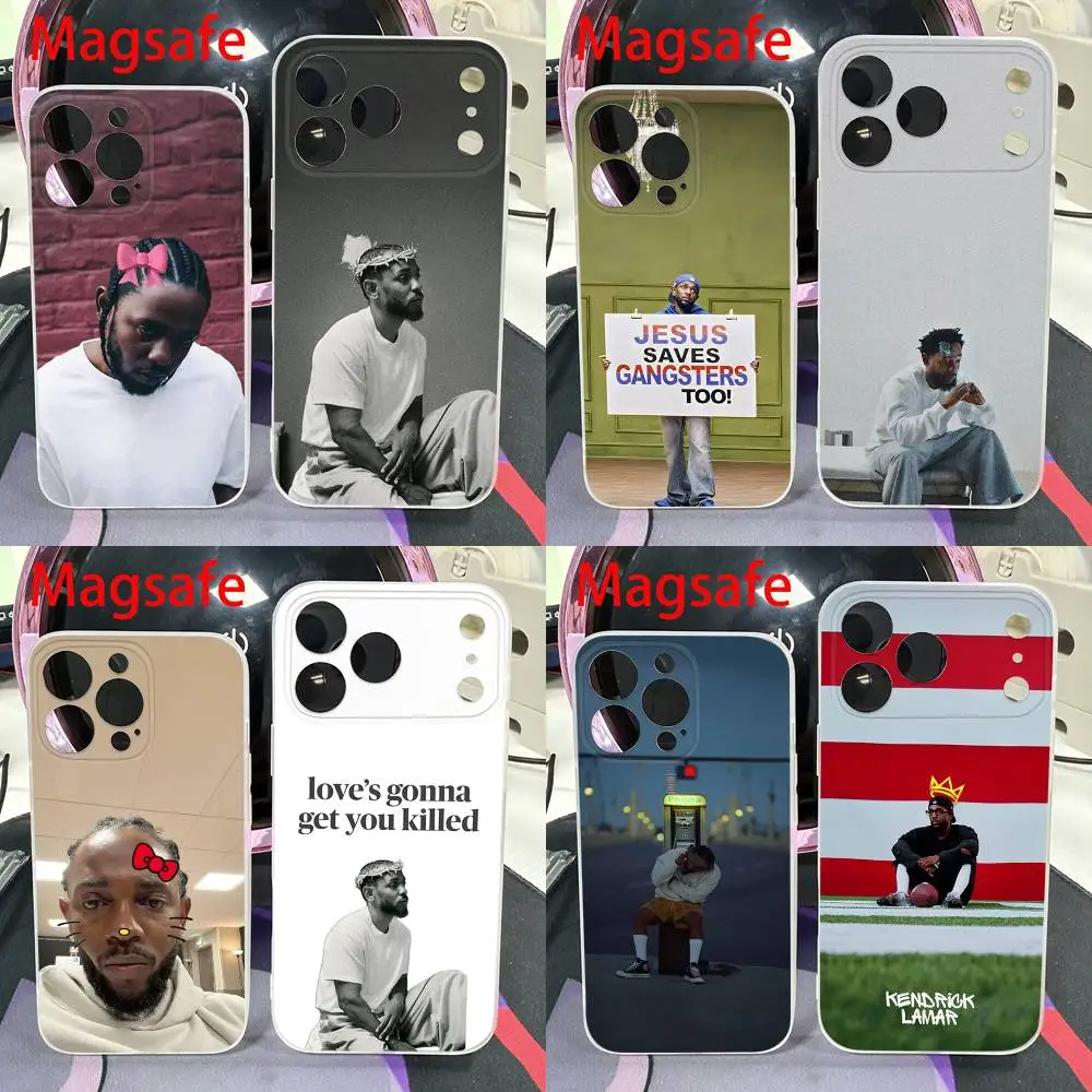 حافظة لهاتف آيفون 14,16,15,11,13,17,12,Air,Mini,Plus,E,Pro,Max Magnetic Magsafe Frosted Cover #1