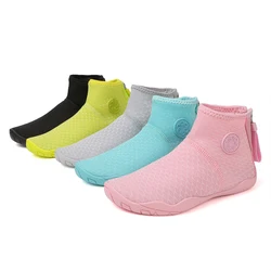 Kids Aqua Shoes Boy Diving Socks High Top Barefoot Swim Water Shoes Girl Beach Wading Shoes Surfing Sea Fitness Yoga Sneaker