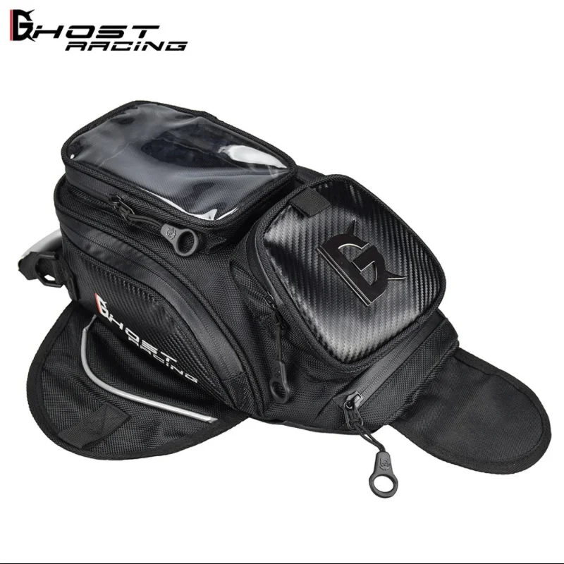 Motorcycle Fuel Tank Bag Touchable Navigation Magnet Bag Motorbike Dust Bag Motorcycle Rider Satchel Fanny Pack Equipment