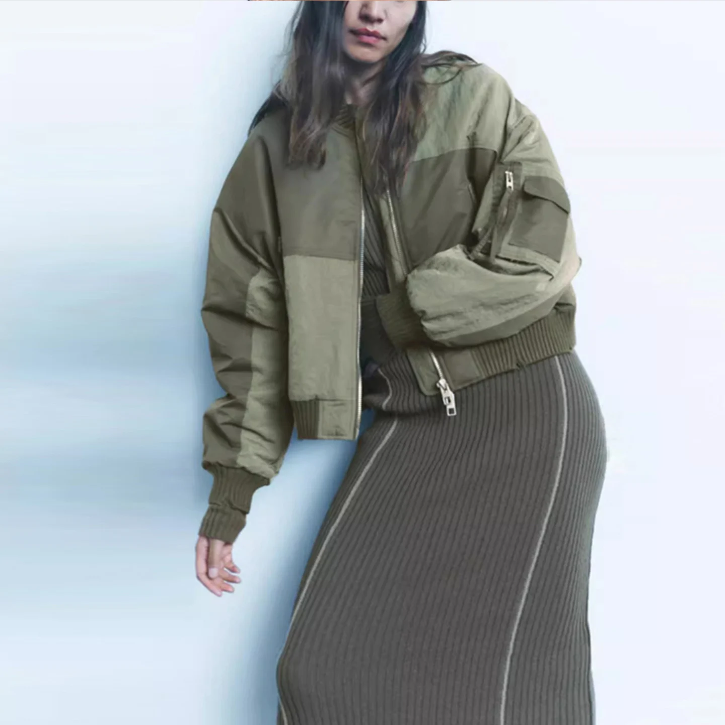 معطف Jaet للسيدات لخريف 2025 من Faion Pilot معطف أنيق للسيدات ملابس خارجية مناسبة للمواد الأخرى 00%