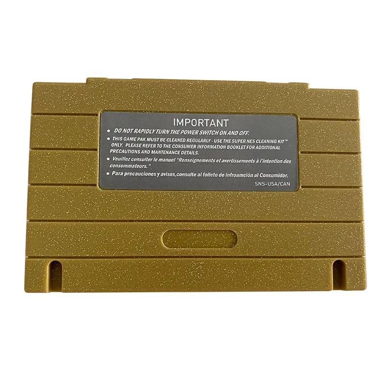 Super 125 in 1 Classic Collection For Super NES Game Cartridge,For 16 Bit SNES Classic Game Console-40 Save Games-2G Hot-NTSC