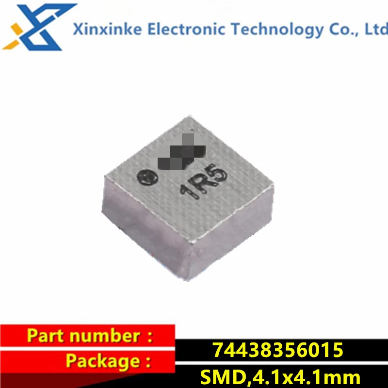 5PCS 74438356015 Marking：WE 1R5 Power Inductor 1.5uH ±20% 7.8A SMD 4.1x4.1mm
