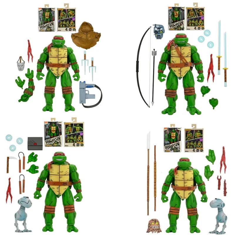 Turtles Ninja mutantes adolescentes, édition de luxe, retour à la série New York, poupée mobile, modèle décoratif, nouvelle collection
