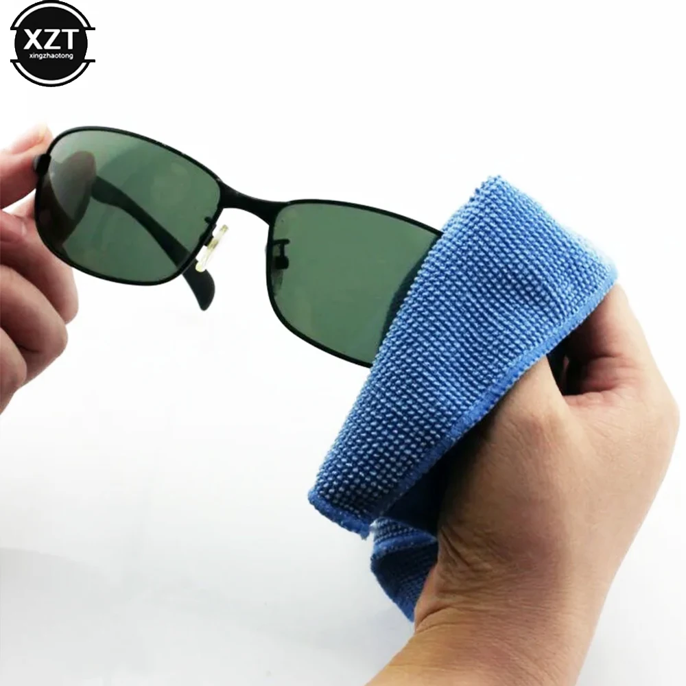 2/5/10pcs Microfiber Cleaning Cloths for Sunglasses Camera Len LCD Screen Cellphone LED TV Laptop Computer Screen iPhone iPad