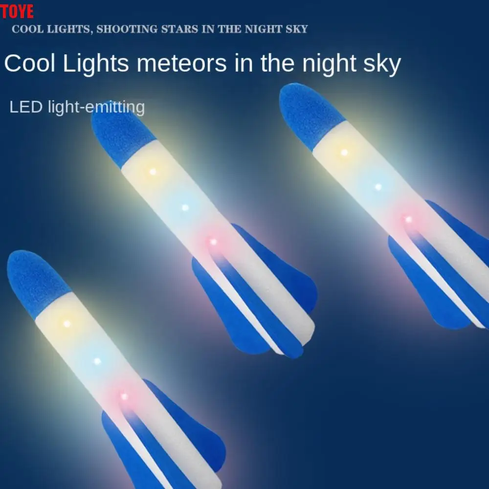 

Pedal Games Flashing Light Adjustable Foot Pedal Launcher Foot Pump Launcher Toys Pressed Rocket Launchers Soaring Rocket