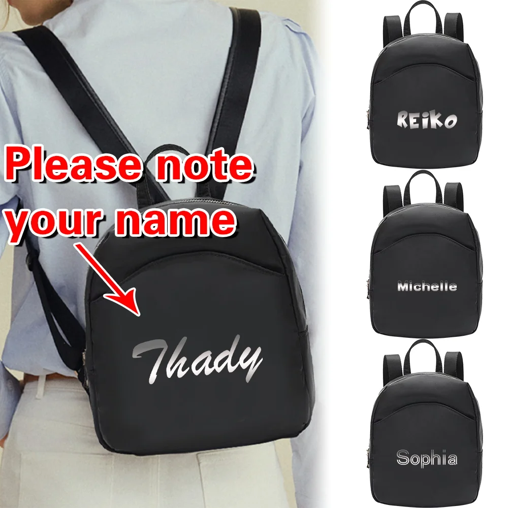 اسم مخصص حقيبة السفر حقيبة التخزين عادية المحمولة التسوق حقيبة الظهر اليومية المشي لمسافات طويلة عطلة حزمة حزام حقيبة قابل للتعديل