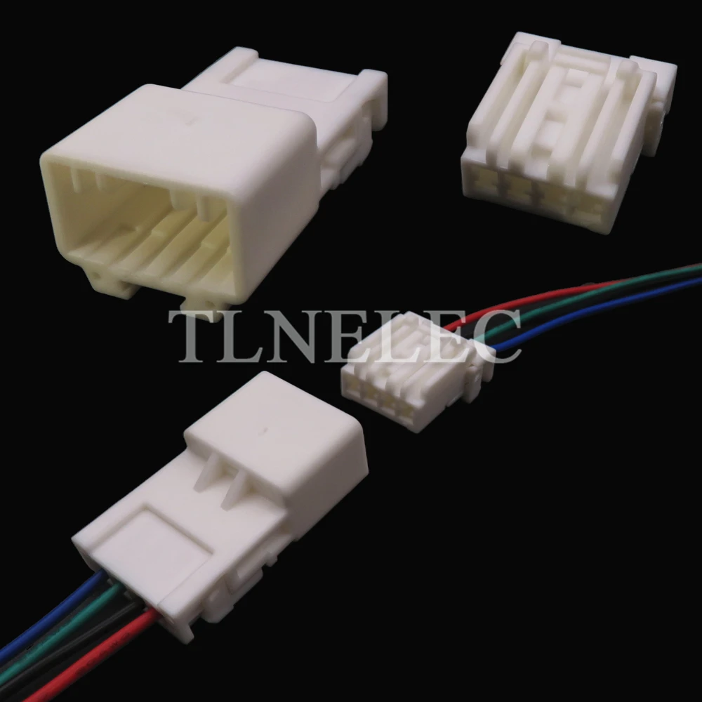 Enchufe sin sellado de 4 pines para coche, conectores de arnés de cableado macho hembra para coche, 6098-4073, 6098-4902