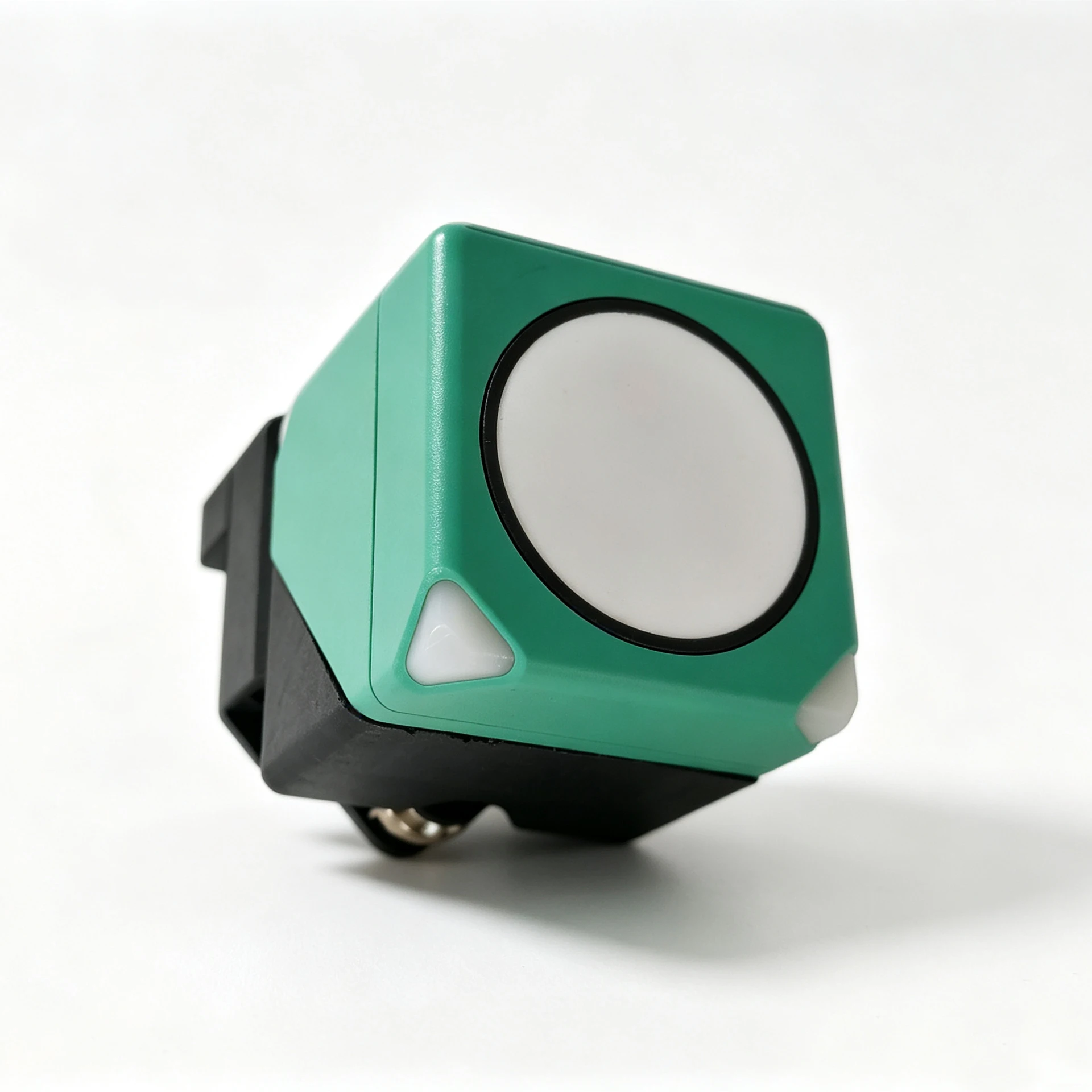 High Precision 200Khz Battery Powered Cube Ultrasonic Proximity Sensor Small Distance Range 100mm-1000mm Plastic Distance Sensor