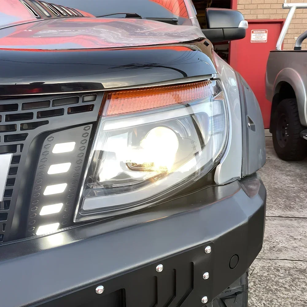 

Car Front Lamps For Ford Ranger T6 2012-2014 LED Auto Headlight Assembly Upgrade High Quality Bifocal Projector Lens Accessories