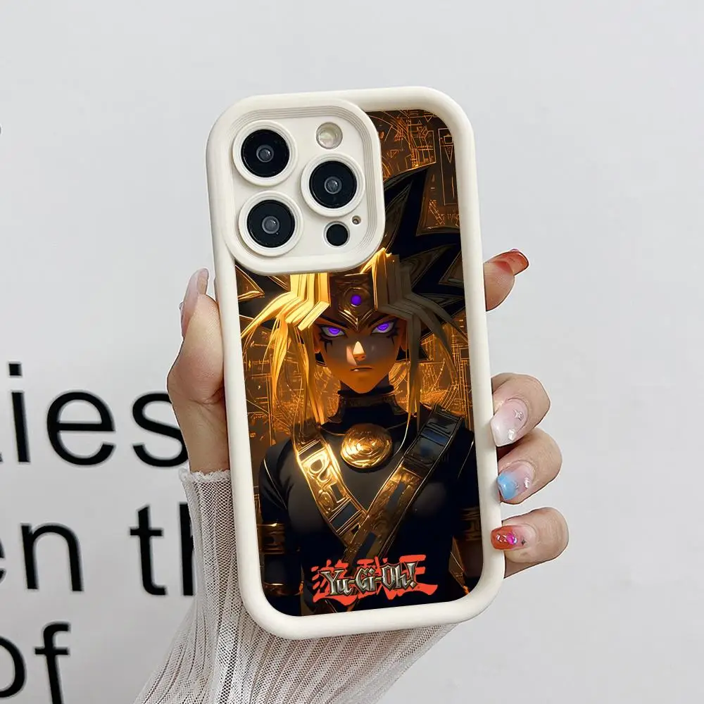 

Чехол для телефона Yugioh Yami Yugi для iPhone 17 16 15 14 13 12 11 Air Pro Max Plus, утолщенный, из ТПУ, цветной, роскошный