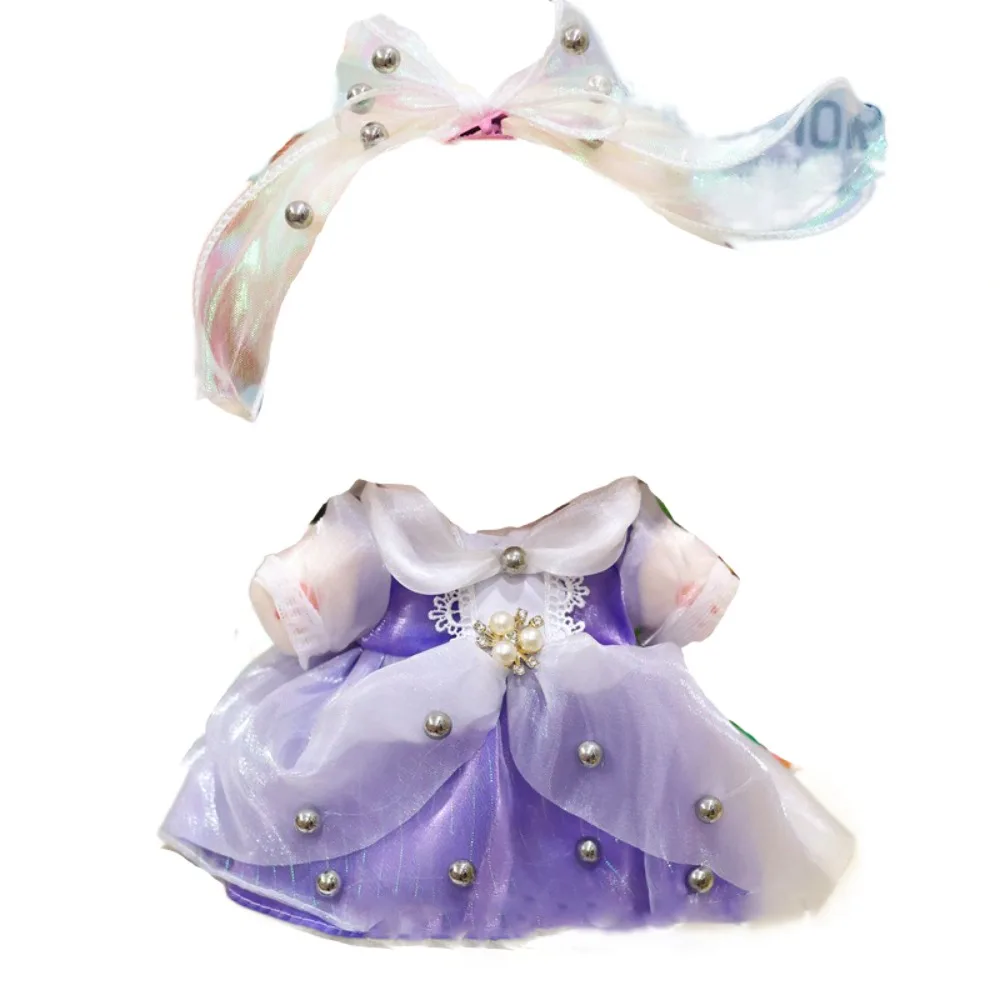 

Аксессуары для игрушек, хлопковая кукольная одежда 20 см, юбка для девочек, разноцветное платье Лолиты для куклы, мини-платье принцессы