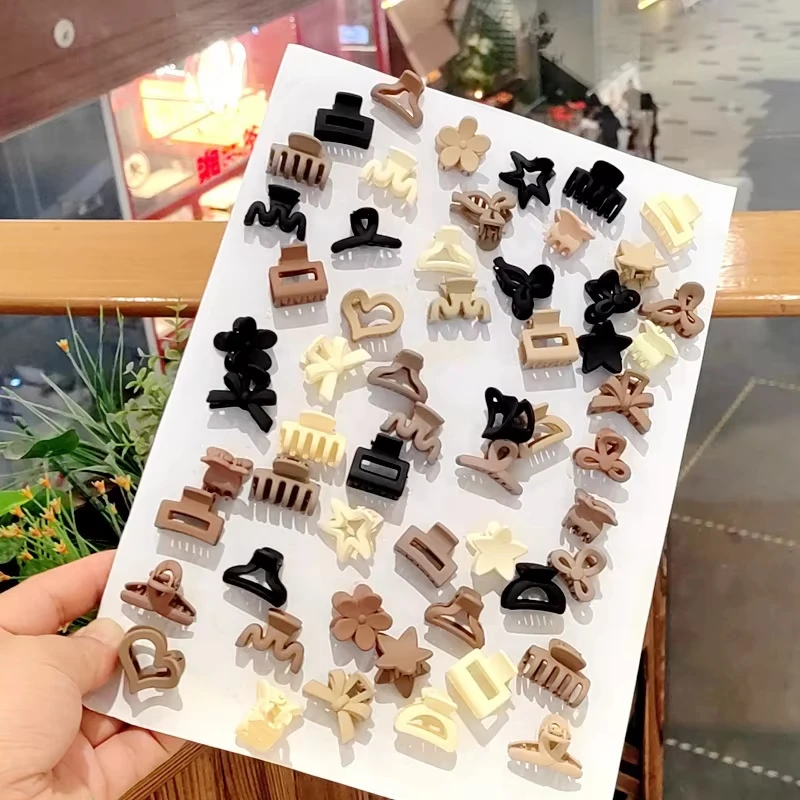 Gemischte Haare Mini kleine Halteklammer Mädchen Pony süße Haarnadel kleine Halteklammer seitliche Haarspange Haarschmuck für tägliche Reisegeschenke
