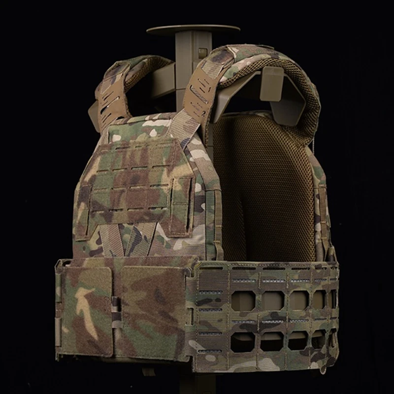 K シリーズハンティングベストチェストリグ軽量ガードル K19 KZ ベスト、クイックリリースサイドウォールモールカマーバンドウエストバンド