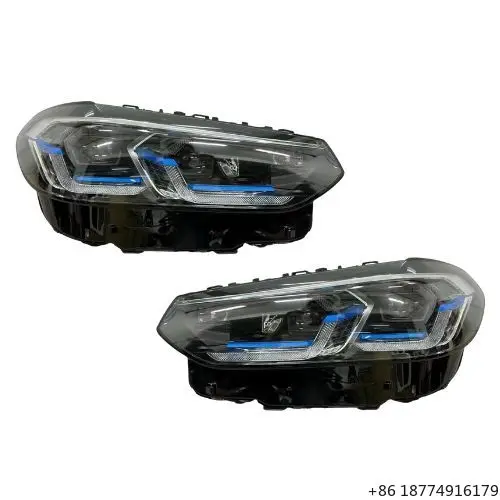 

For X3 G01/G02 X4 F97 G02/G08 BLUE 2021-2023 HEADLAMP 12V OEM 63115A0E612/63115A0E611 NEW-OEM Replacement LH/