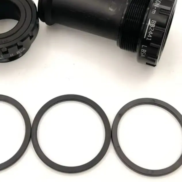 للمحور المجوف الملولب للدراجات BB52-2441، مناسب لقوس سفلي 68-73 مم مقاس 1.73 × 3.5 بوصة تقريبًا