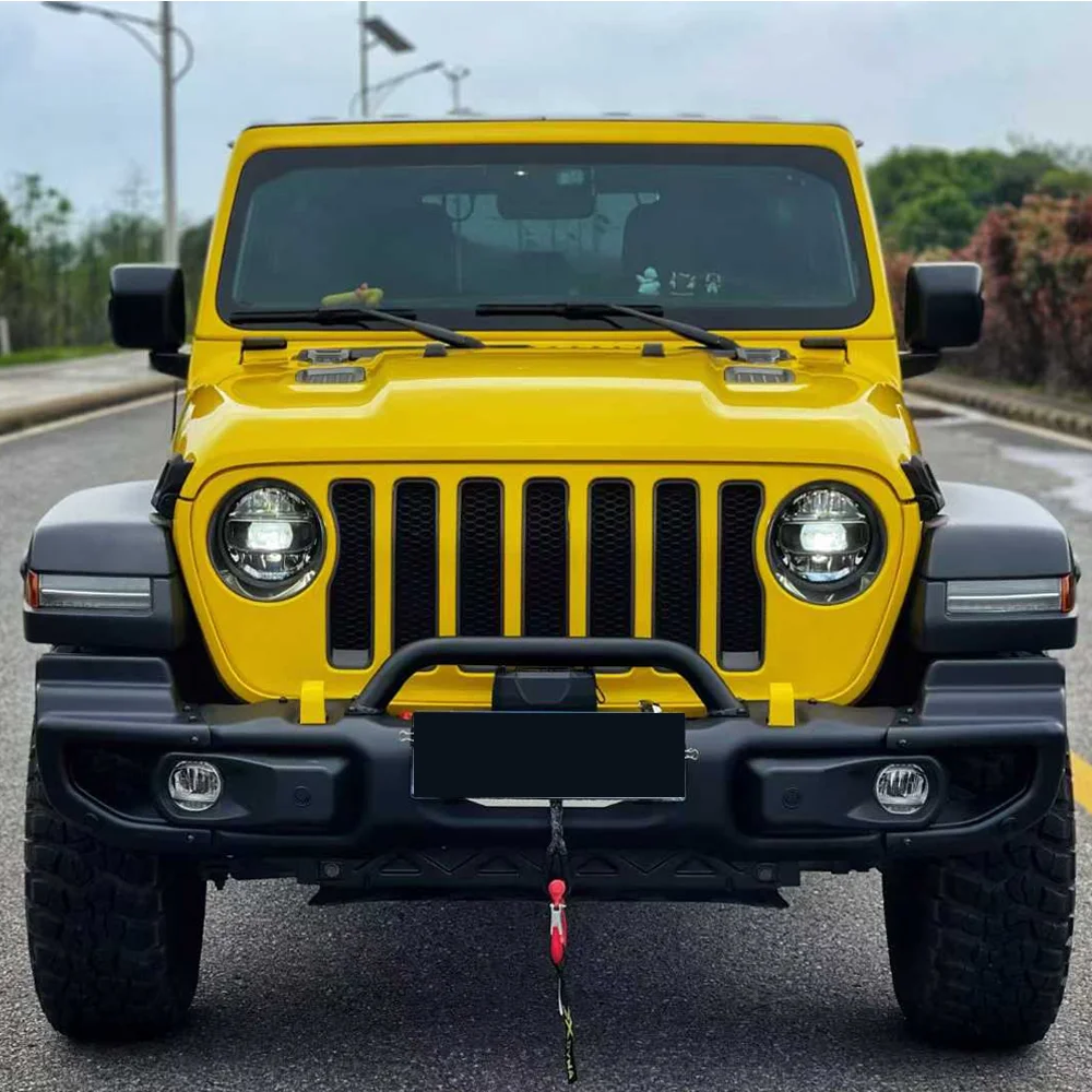 

For WranglerJL10th Anniv Bolt-On Bumper Kit | Al-Mg Alloy Front & Rear Heavy-Duty Impact Resistance | Professional Off-Road