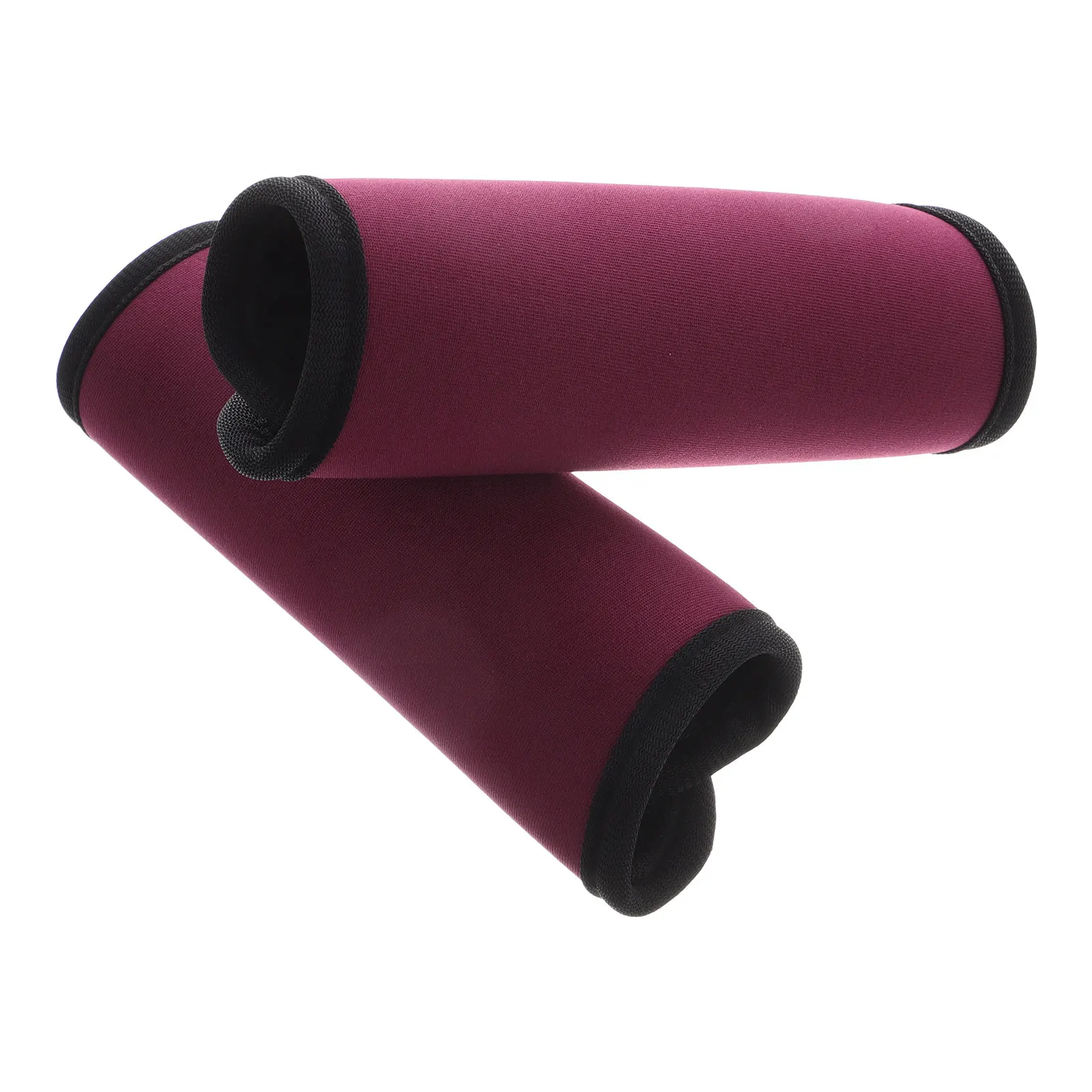 2Pcs Barbell Bar Cover Pad Detachable Anti-Skid Grip Pads Fitness Equipment for Weight Lifting Pull Up Dumbbell Handle