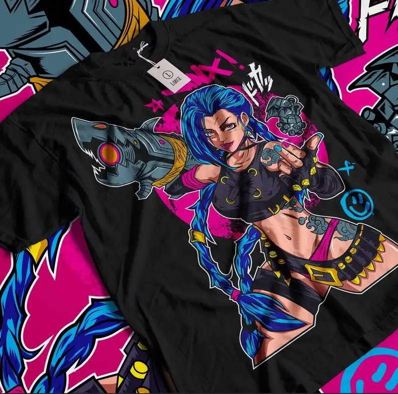 Unisex Arcane Jinx Art T-Shirt