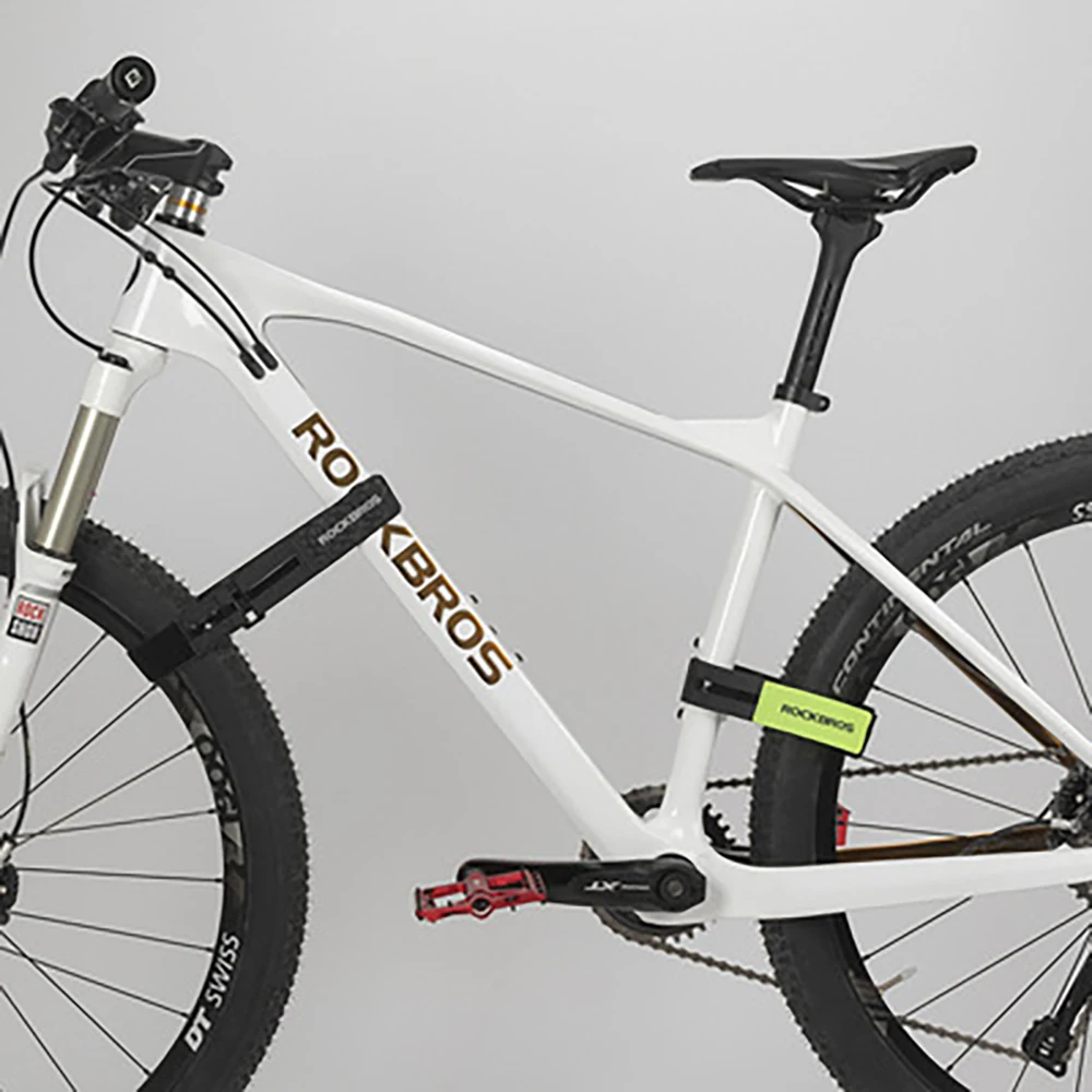 ROCKBROS Fahrrad-Gurtband, rutschfest, verstellbar, für Outdoor-Radfahren, Gepäckbündelung und Aufbewahrung – Detail 6