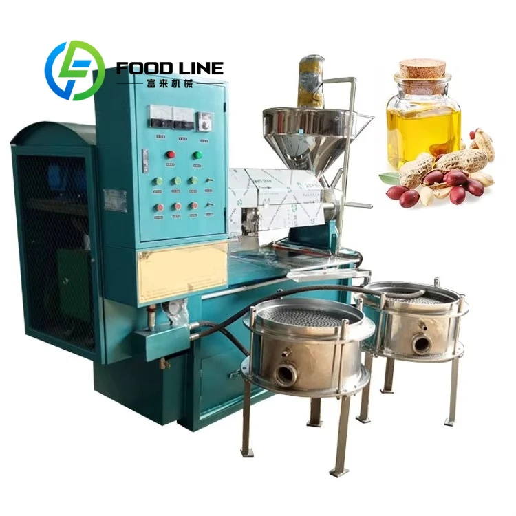 

Sunflower Flaxseed Cold Press Oil Extraction Machine with Cooking Oil Filter