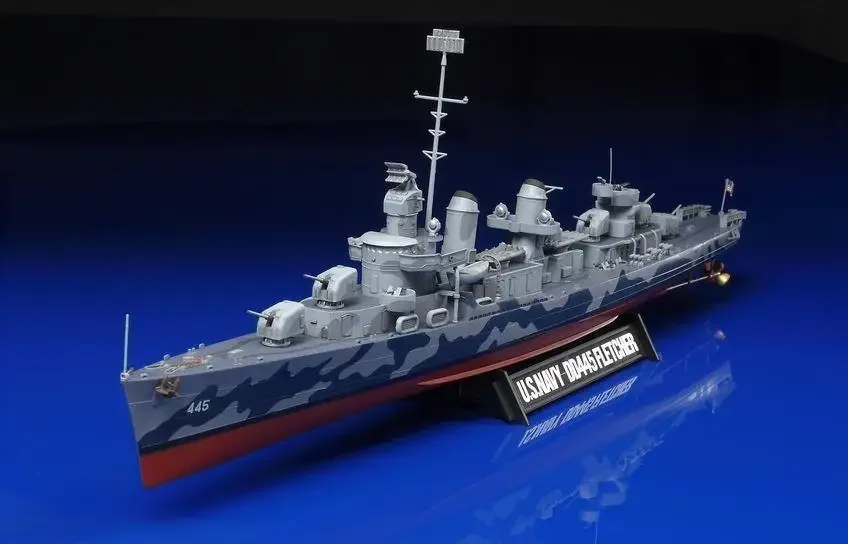 Tamiya 78012 1/350 US Navy WWII Fletcher Class Destroyer Scale Plastic Model Kit