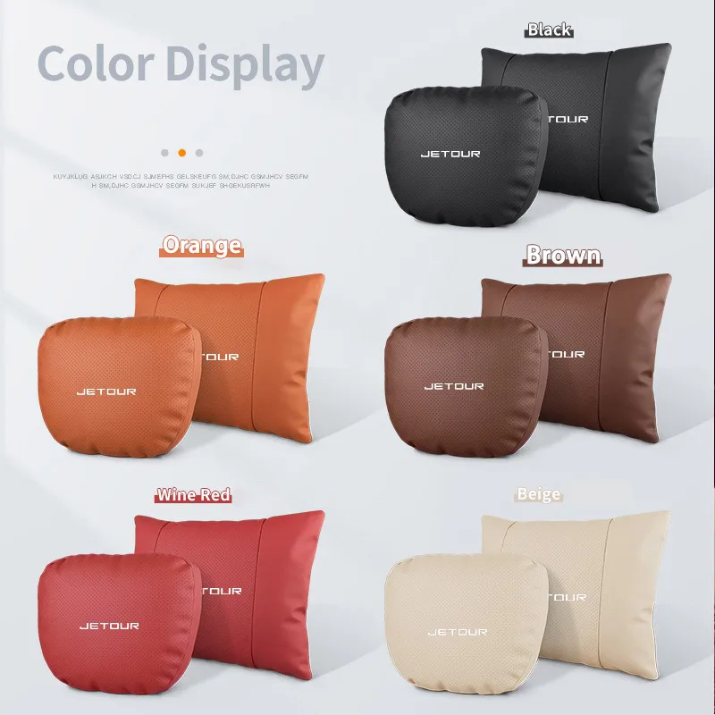 مسند الرأس ووسادة قطنية لتخفيف التعب وسادة الرقبة التلقائية لملحقات Jetour X70 X90 Plus DashingTraveler X70 X50 T1 T2 #3