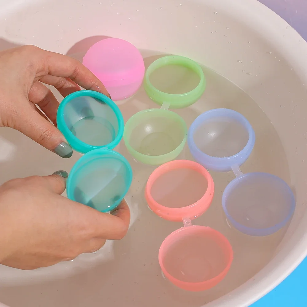 10-30 pces balões de água reutilizáveis bola de água para crianças atividades ao ar livre, crianças piscina praia banho brinquedos bomba de água para jogos de verão
