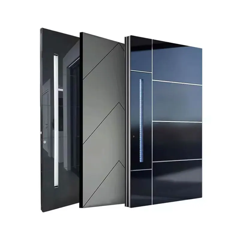 

High Quality Steel Door Decorative Metal Custom Steel Security Door