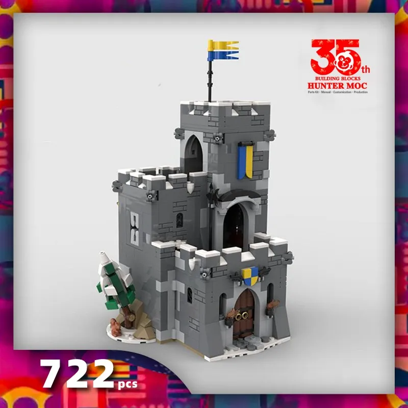 

medieval castle block lion castle blocks architecture castle bricks outpost building blocks tower royal castle watchtower toy