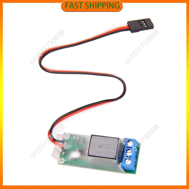 

Buy Now 2PCS RC PWM Electronic Relay Switch For RC Airplane DIY Model Navigation Lights Controller Universal K1 Switch