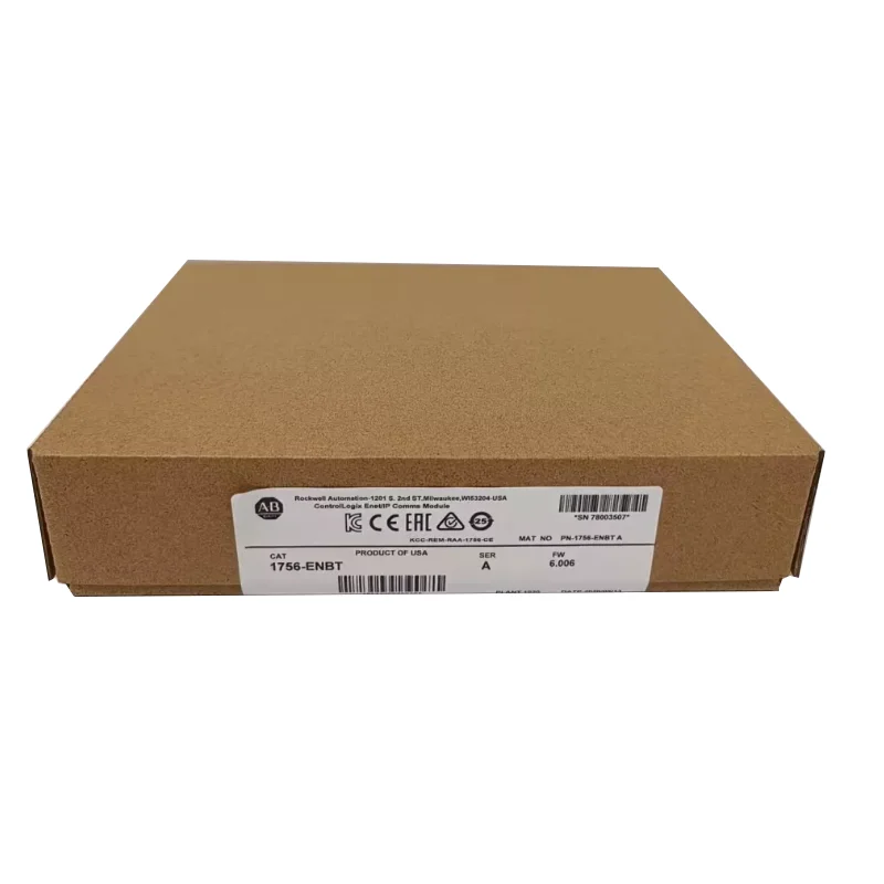 

Абсолютно Новый 1756-ENBT SER A ControlLogix EtherNet/IP-модуль с быстрой доставкой