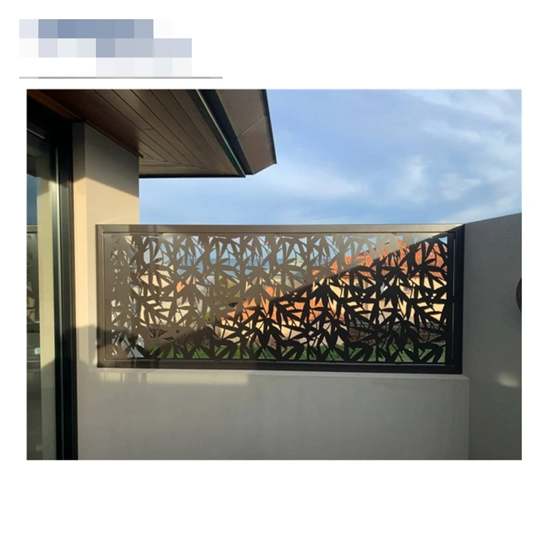 Venda imperdível de kits de painéis de alumínio à prova d'água de design moderno para paredes e cercas de casa