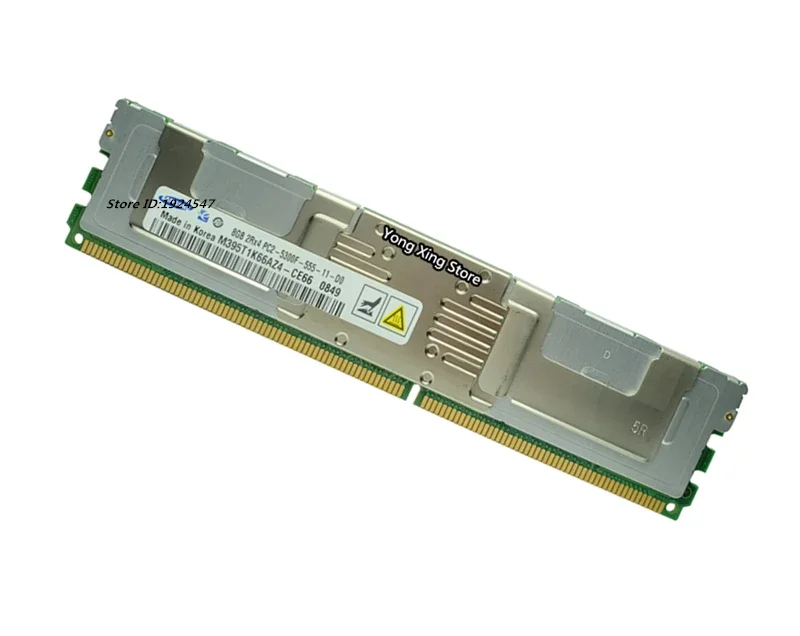 Imagem -02 - Memória de Servidor Totalmente Tamponada Ddr2 8gb 16gb 667mhz Ram Ecc Fbd Pc25300f Fb-dimm 240pin 5300 8g 2rx4